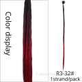 20 "46 couleurs Extensions de cheveux Dreadlocks colorés synthétiques